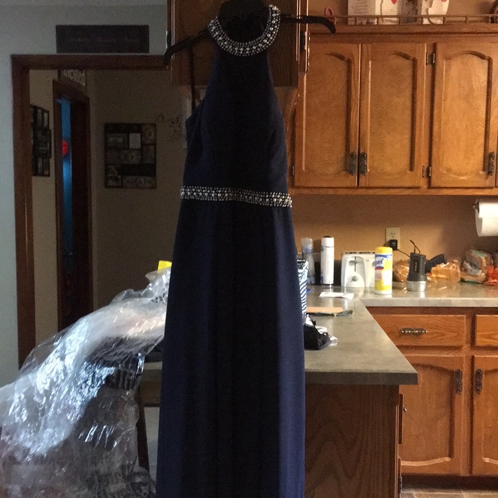 Full length prom dress